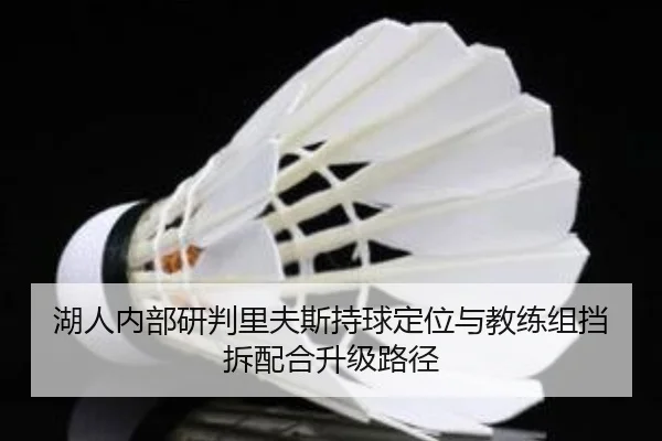 湖人内部研判里夫斯持球定位与教练组挡拆配合升级路径